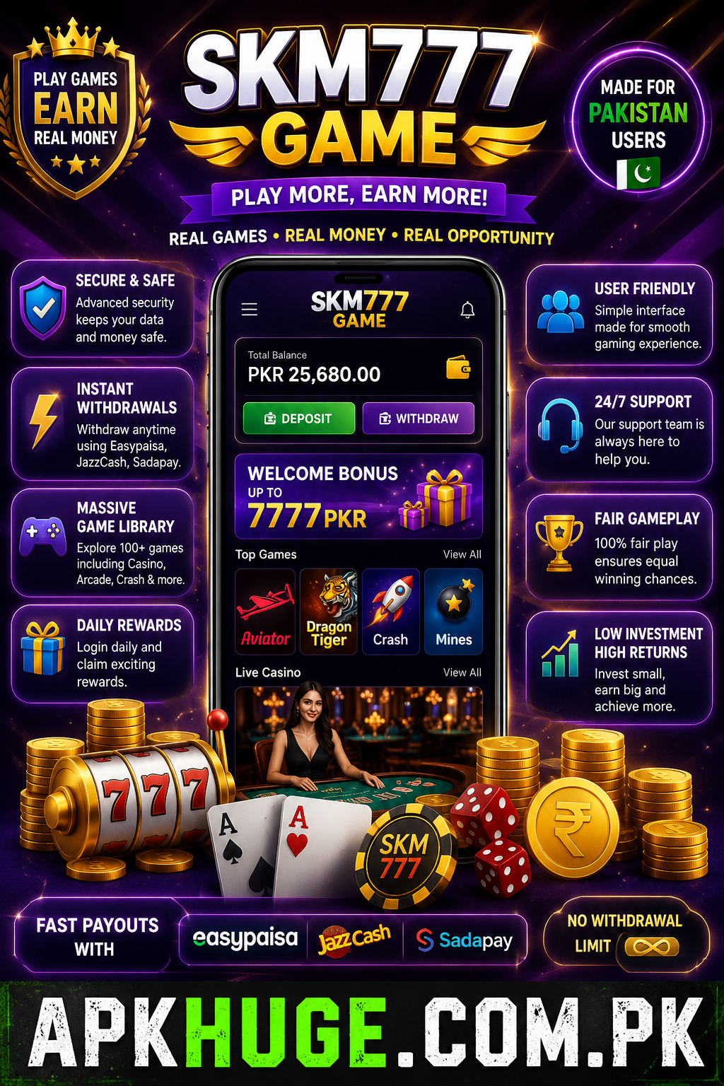 SKM777 Game APK